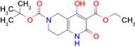 6-(tert-Butyl) 3-ethyl 4-hydroxy-2-oxo-1,5,7,8-tetrahydro-1,6-naphthyridine-3,6(2H)-dicarboxylate