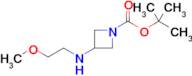 tert-Butyl 3-((2-methoxyethyl)amino)azetidine-1-carboxylate