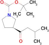 (S)-tert-Butyl 3-(3-methylbutanoyl)pyrrolidine-1-carboxylate