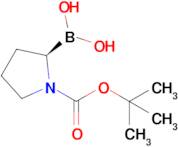 (R)-(1-(tert-Butoxycarbonyl)pyrrolidin-2-yl)boronic acid