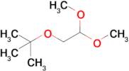 2-(2,2-Dimethoxyethoxy)-2-methylpropane