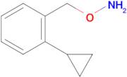 O-(2-Cyclopropylbenzyl)hydroxylamine