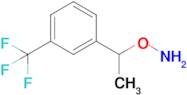 O-(1-(3-(Trifluoromethyl)phenyl)ethyl)hydroxylamine