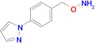 O-(4-(1H-Pyrazol-1-yl)benzyl)hydroxylamine