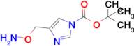 tert-Butyl 4-((aminooxy)methyl)-1H-imidazole-1-carboxylate