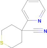 4-(Pyridin-2-yl)tetrahydro-2H-thiopyran-4-carbonitrile