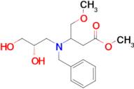 Methyl 3-(benzyl((S)-2,3-dihydroxypropyl)amino)-4-methoxybutanoate