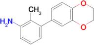 3-(2,3-Dihydrobenzo[b][1,4]dioxin-6-yl)-2-methylaniline