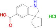 Spiro[cyclopentane-1,3'-indoline]-5'-carboxylic acid hydrochloride