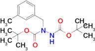 Di-tert-butyl 1-(3-methylbenzyl)hydrazine-1,2-dicarboxylate