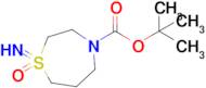 tert-Butyl 1-imino-1,4-thiazepane-4-carboxylate 1-oxide