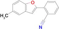 2-(5-Methylbenzofuran-2-yl)benzonitrile