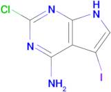 2-Chloro-5-iodo-7H-pyrrolo[2,3-d]pyrimidin-4-amine