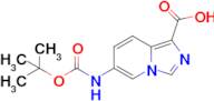 6-((tert-Butoxycarbonyl)amino)imidazo[1,5-a]pyridine-1-carboxylic acid