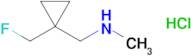 1-(1-(Fluoromethyl)cyclopropyl)-N-methylmethanamine hydrochloride