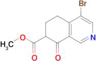 Methyl 4-bromo-8-oxo-5,6,7,8-tetrahydroisoquinoline-7-carboxylate