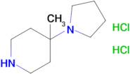 4-Methyl-4-(pyrrolidin-1-yl)piperidine dihydrochloride