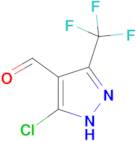 5-chloro-3-(trifluoromethyl)-1H-pyrazole-4-carbaldehyde