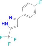 3-(4-Fluorophenyl)-5-(trifluoromethyl)-1H-pyrazole