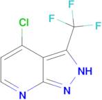 4-chloro-3-(trifluoromethyl)-2H-pyrazolo[3,4-b]pyridine