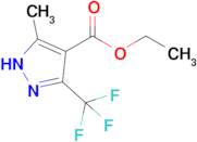 ethyl 5-methyl-3-(trifluoromethyl)-1H-pyrazole-4-carboxylate