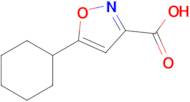 5-Cyclohexylisoxazole-3-carboxylic acid