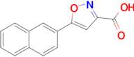 5-(Naphthalen-2-yl)isoxazole-3-carboxylic acid