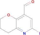 6-Iodo-3,4-dihydro-2H-pyrano[3,2-b]pyridine-8-carbaldehyde