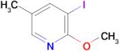 3-Iodo-2-methoxy-5-methylpyridine