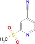 2-(Methylsulfonyl)isonicotinonitrile