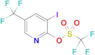 3-Iodo-5-(trifluoromethyl)pyridin-2-yl trifluoromethanesulfonate