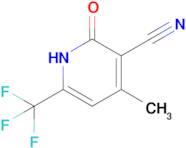 4-Methyl-2-oxo-6-(trifluoromethyl)-1,2-dihydropyridine-3-carbonitrile