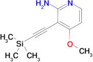 4-Methoxy-3-((trimethylsilyl)ethynyl)pyridin-2-amine