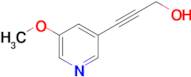 3-(5-Methoxypyridin-3-yl)prop-2-yn-1-ol