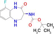 (S)-tert-Butyl (9-fluoro-2-oxo-2,3,4,5-tetrahydro-1H-benzo[b][1,4]diazepin-3-yl)carbamate