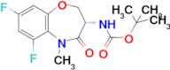 (S)-tert-Butyl (6,8-difluoro-5-methyl-4-oxo-2,3,4,5-tetrahydrobenzo[b][1,4]oxazepin-3-yl)carbamate