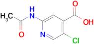 2-Acetamido-5-chloroisonicotinic acid