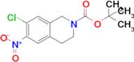 tert-Butyl 7-chloro-6-nitro-3,4-dihydroisoquinoline-2(1H)-carboxylate