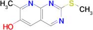 7-Methyl-2-(methylthio)pyrido[2,3-d]pyrimidin-6-ol