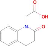 2-(2-Oxo-3,4-dihydroquinolin-1(2H)-yl)acetic acid