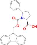 (2S,5S)-1-(((9H-Fluoren-9-yl)methoxy)carbonyl)-5-phenylpyrrolidine-2-carboxylic acid