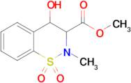 Methyl 4-hydroxy-2-methyl-3,4-dihydro-2H-benzo[e][1,2]thiazine-3-carboxylate 1,1-dioxide