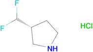 (R)-3-(Difluoromethyl)pyrrolidine hydrochloride