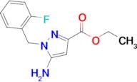 Ethyl 5-amino-1-(2-fluorobenzyl)-1H-pyrazole-3-carboxylate