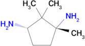 (1R,3S)-1,2,2-Trimethylcyclopentane-1,3-diamine