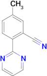 5-Methyl-2-(pyrimidin-2-yl)benzonitrile