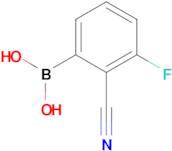 (2-Cyano-3-fluorophenyl)boronic acid