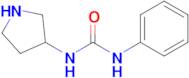 1-Phenyl-3-(pyrrolidin-3-yl)urea