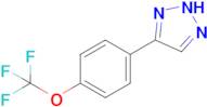 4-[4-(trifluoromethoxy)phenyl]-2H-1,2,3-triazole