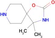 4,4-Dimethyl-1-oxa-3,8-diazaspiro[4.5]decan-2-one